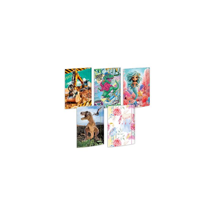RNK Verlag Carton à dessin "Tendance", A3 - assortiment