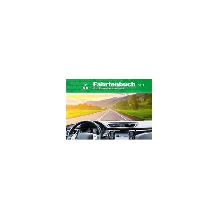 RNK Verlag Fahrtenbuch PKW, DIN A6 quer, 32 Blatt
