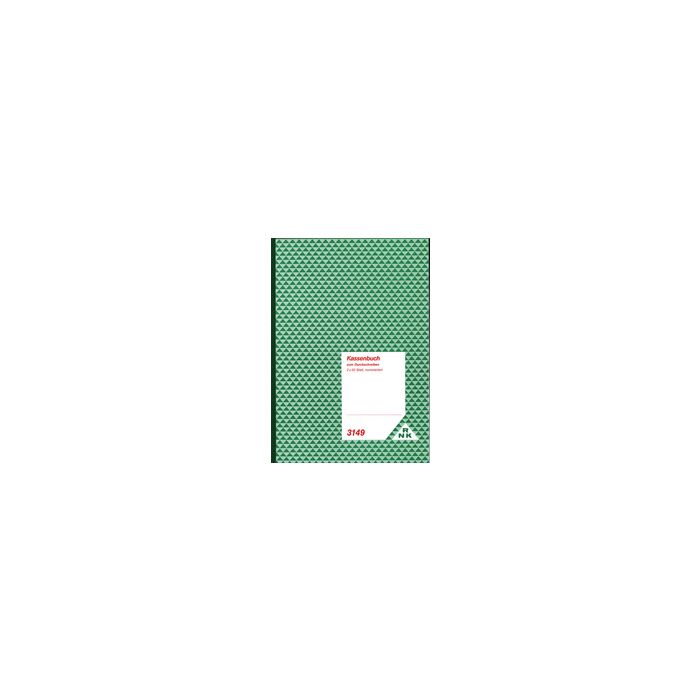 RNK Verlag Kassenbuch, DIN A4, ohne Umsatzsteuererfassung