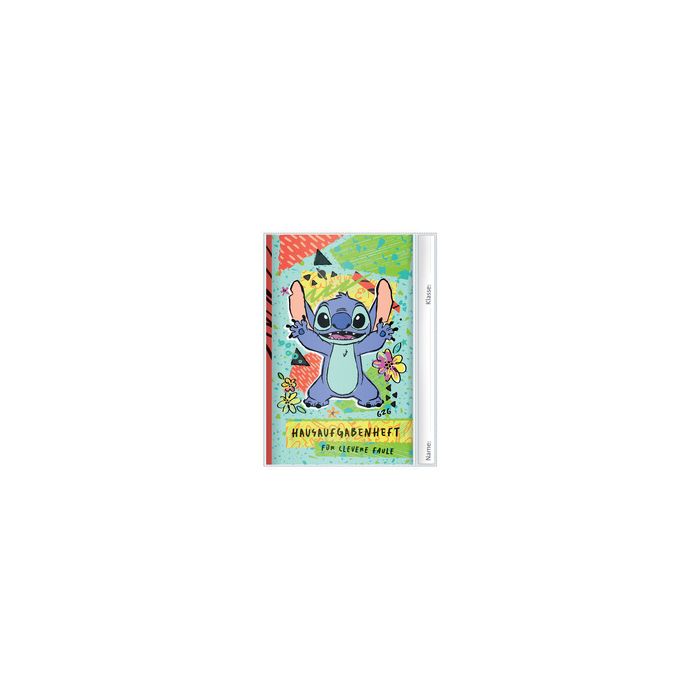 ROTH Hausaufgabenheft für clevere Faule "Disney Stitch"