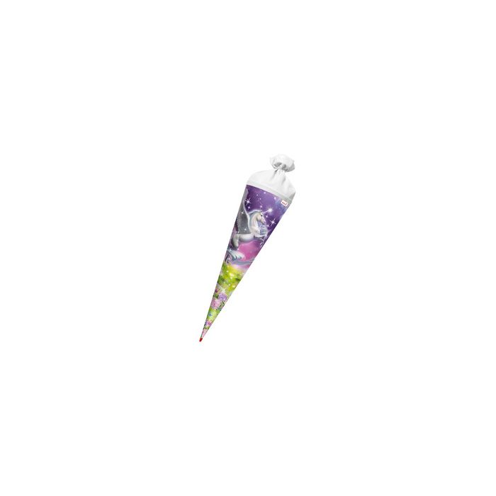 ROTH Schultüte "Magic Pegasus", rund, 700 mm, mit Effekt
