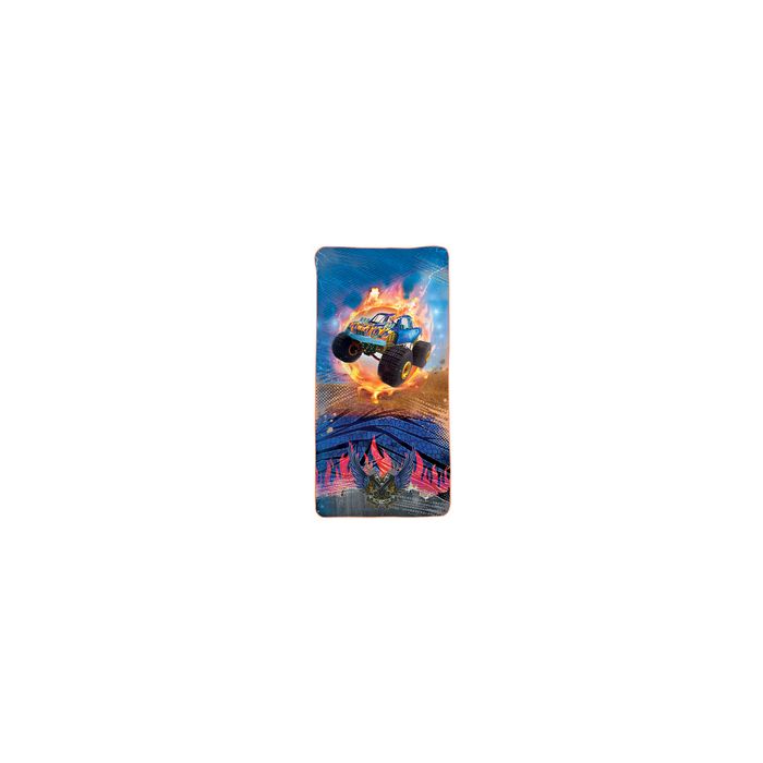 ROTH Serviette de bain pour enfants "Monstertruck Fire"