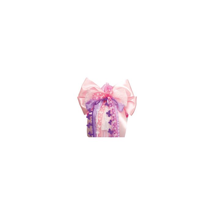 ROTH XXL-Schultütenschleife "Fluffy Butterfly", rosa/lila