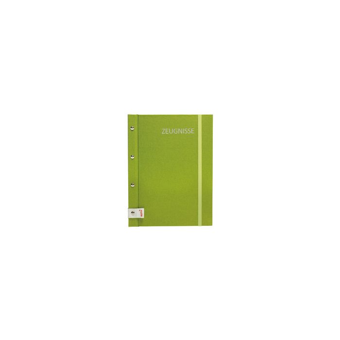 ROTH Zeugnismappe Metallium mit Buchschrauben, grün