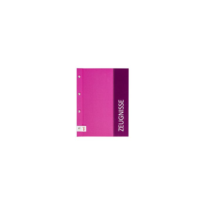 ROTH Zeugnismappe "Spectrum", DIN A4, pink