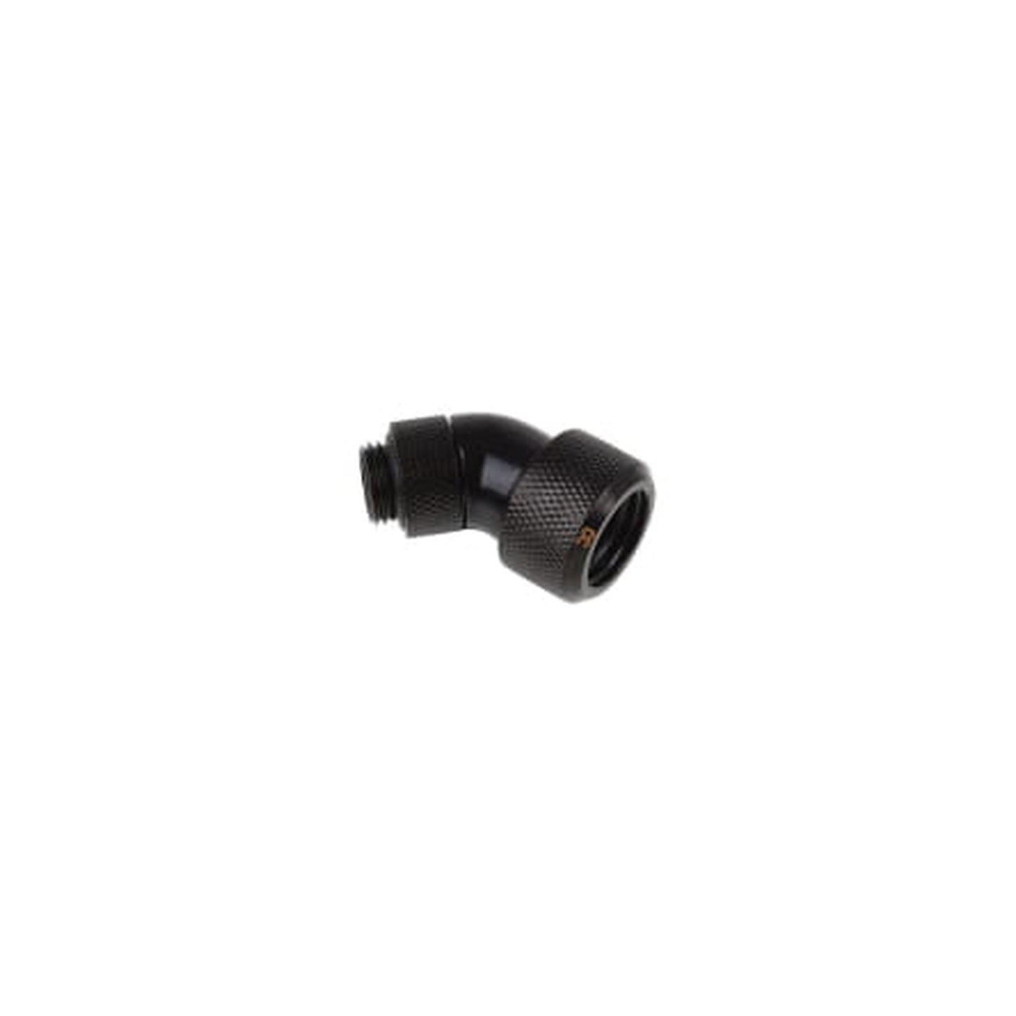 Raccord à 45° à compression pour Tube Ø16mm Alphacool Eiszapfen (Noir)