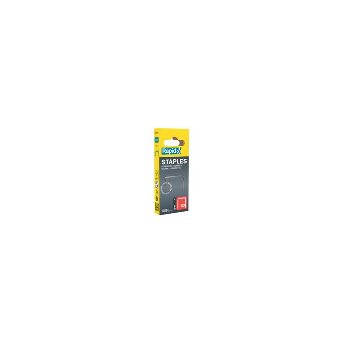 Rapid Agrafe fil fin no. 53, 6 mm, petit paquet