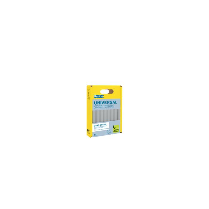 Rapid Bâton de colle universel transparent, diamètre: 12 mm
