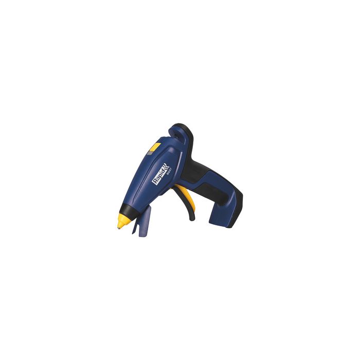 Rapid Pistolet à colle sans fil BGX7, 10 watts, bleu/jaune