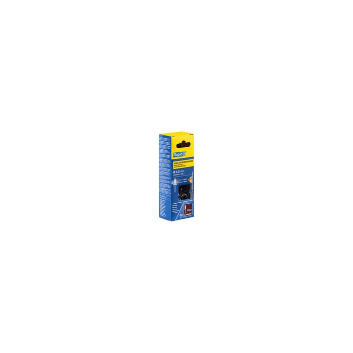 Rapid Rivet aveugle universel, 4,0 x 10 mm, en aluminium