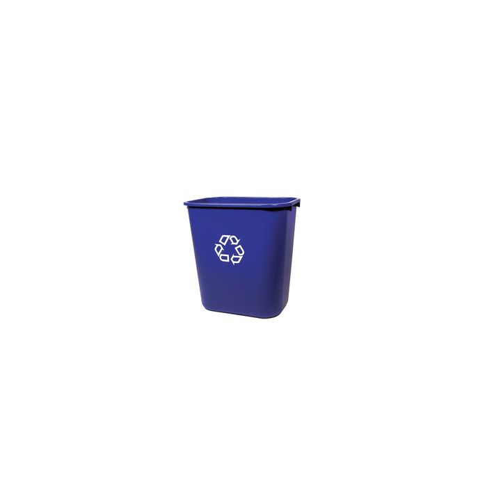 Rubbermaid Corbeille à papier, 12,9 litres, rectangulaire