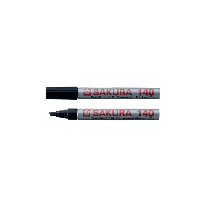 SAKURA Marqueur permanent Pen-touch 140, 4 mm, rouge