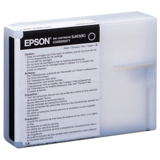 Cartouche Jet d'encre de Marque Epson C33S020271 (SJIC5) Noir