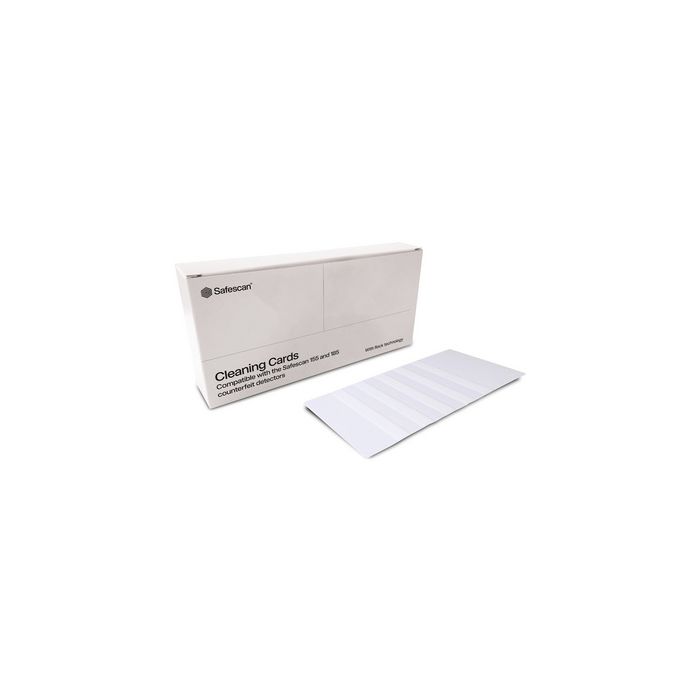 Safescan Cartes de nettoyage pour détecteurs de faux billets