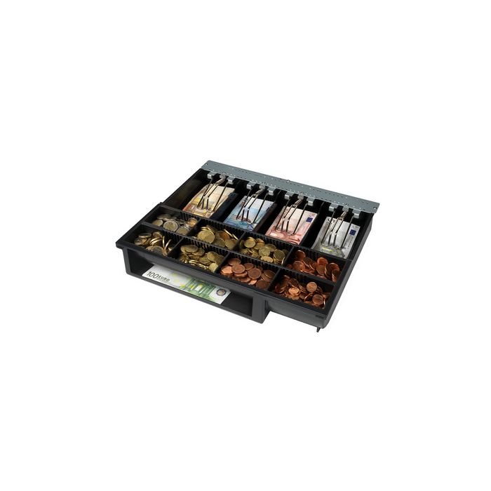 Safescan Garniture pour tiroir-caisse "4141T1", noir