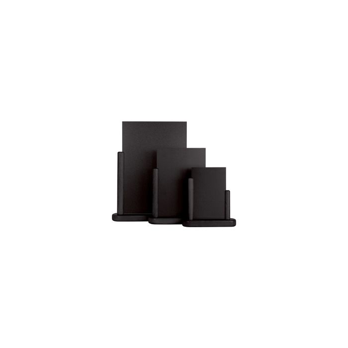 Securit Ardoise de table ELEGANT, petit, noir