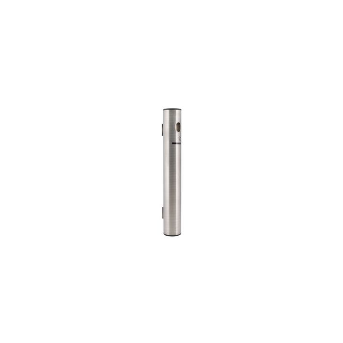 Securit Cendrier extérieur mural, acier inoxydable, argent