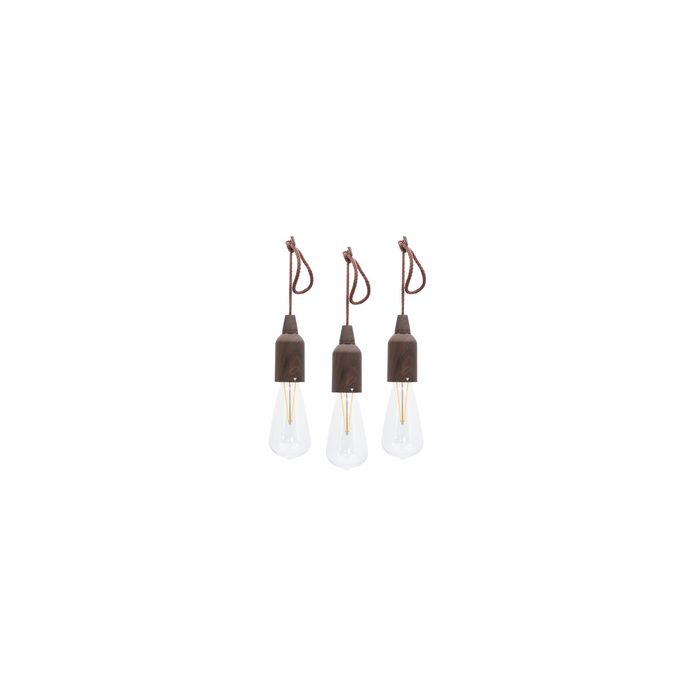Securit Lampe LED rechargeable COPENHAGUE, set de 3