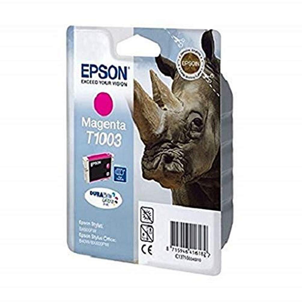 Cartouche Jet d'encre de Marque Epson T1003 Magenta (11.1ml) (635 copies)