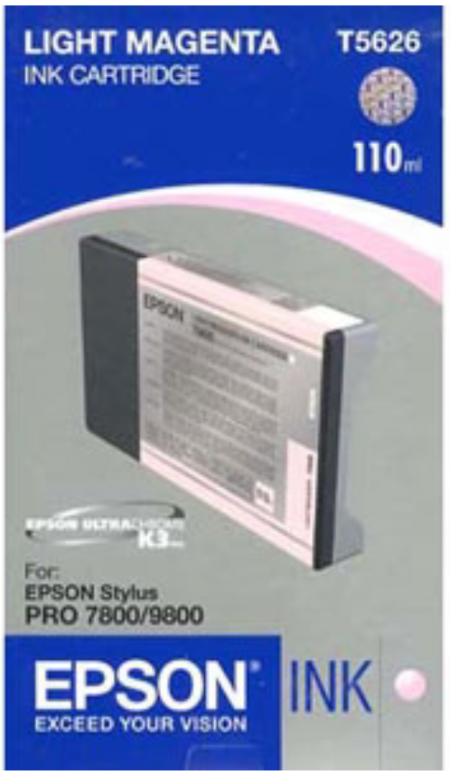Cartouche de Marque Epson T5626 Magenta CLAIR (110ml)