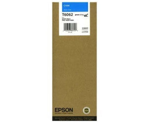 Cartouche Jet d'encre de Marque Epson T6062 Cyan (220ml)