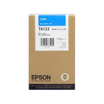 Cartouche Jet d'encre de Marque Epson T6132 Cyan (110ml)
