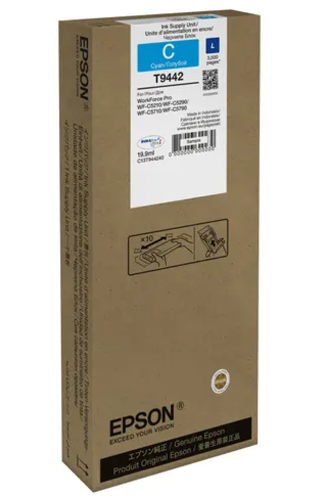 Cartouche de Marque Epson T9442 Cyan (3000pages)