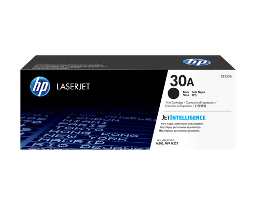 Cartouche Laser de Marque HP CF230A (HP30A) Noir (1 600 pages)