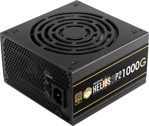 Alimentation ATX Gamdias Helios P2G - 1000W (Noir)