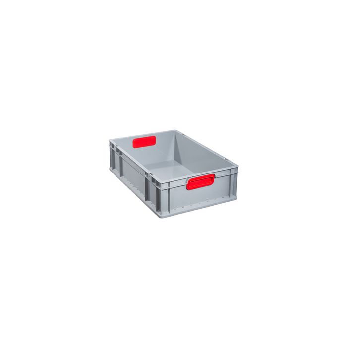 allit Bac de rangement ProfiPlus EuroBox 617, gris/rouge