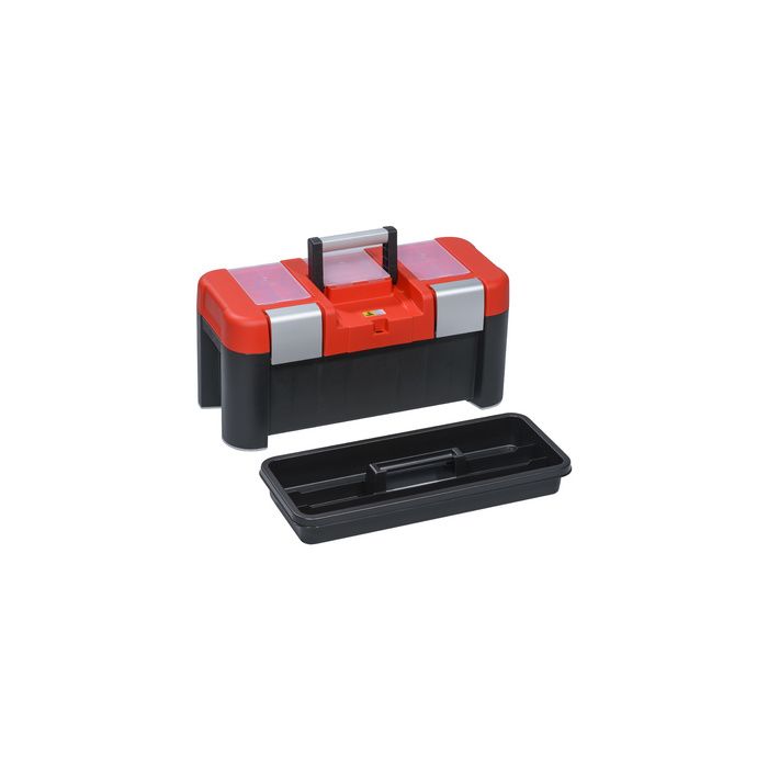 allit Boîte à outils McPlus Alu 21, PP, rouge/noir