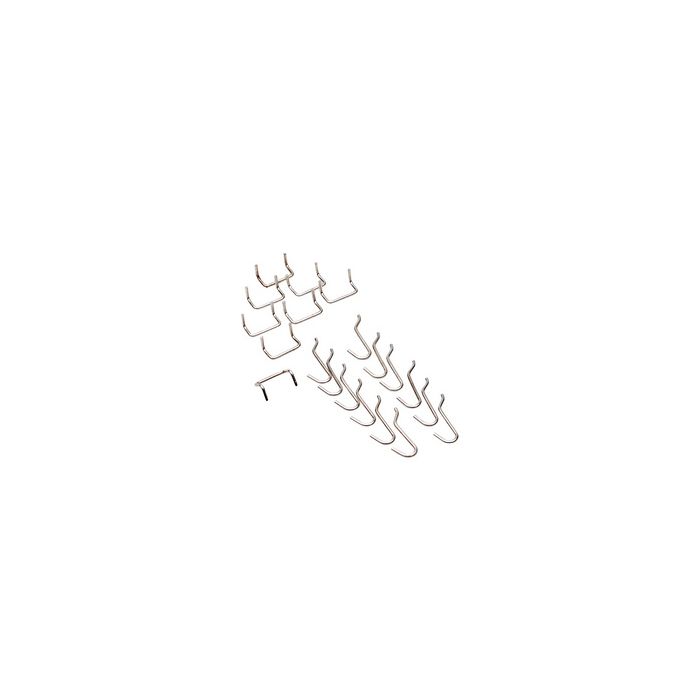 allit Jeu de crochets "StorePlus Flex M 20", chromé