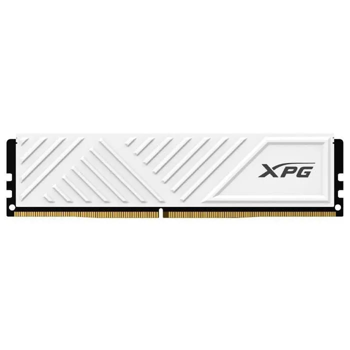 Barrette mémoire 16Go DIMM DDR4 Adata XPG GammiX D35 3200Mhz (Blanc)