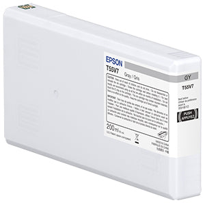 Cartouche d'origine Epson C13T55W700 - grise