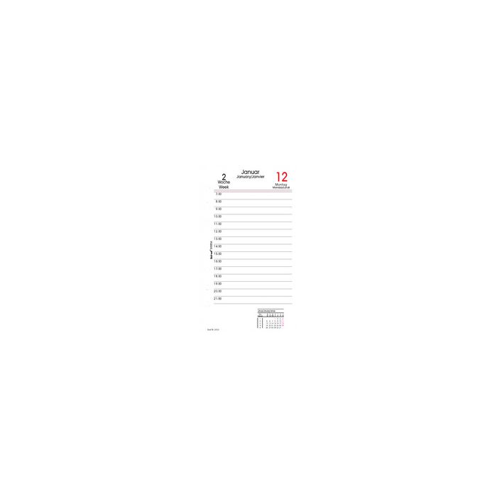 bind Recharge 2027 pour agenda bind A6, modèle 10603