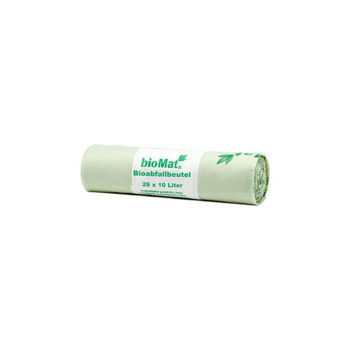 bioMAT Sac compostable, 10 litres, vert