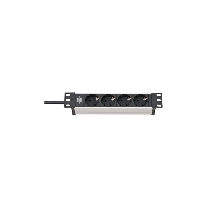brennenstuhl 10" Steckdosenleiste Alu-Line, 4-fach