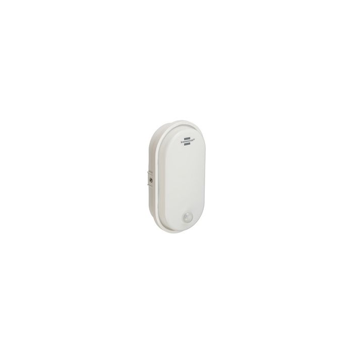 brennenstuhl Lampe LED ovale à détecteur de mouvement, blanc