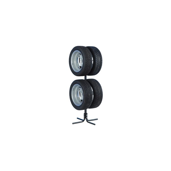 cartrend Porte-jantes et porte-pneus, pour 4 pneus / jantes