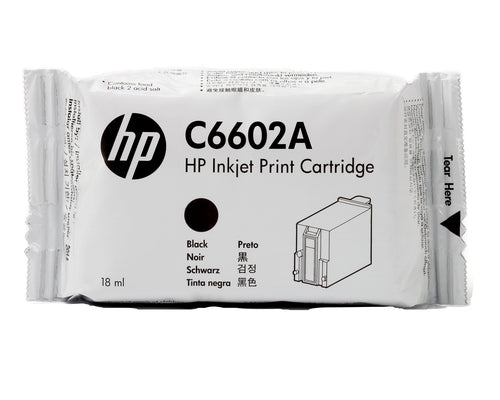 Cartouche d'origine HP C6602A - noire