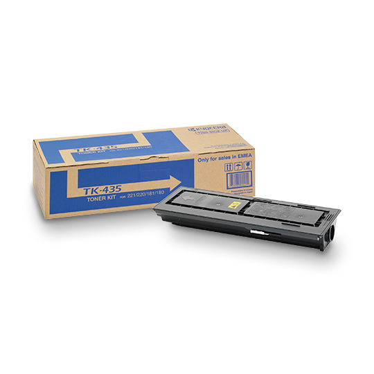 Cartouche Laser de marque Kyocera Mita TK-435 Noir (15 000 pages)