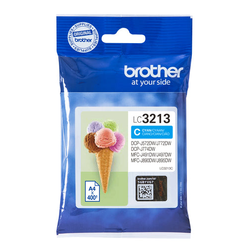 Cartouche compatible premium Brother LC3213C - cyan
