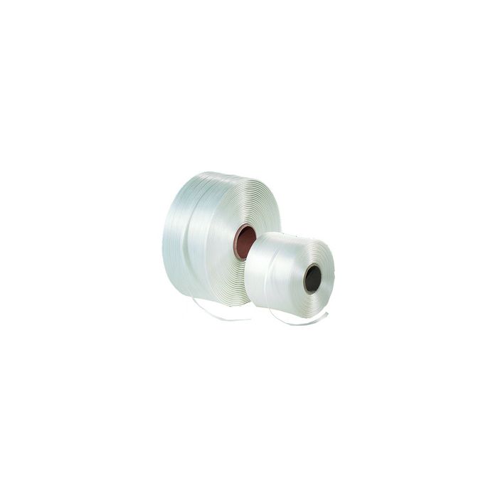 dm-folien Bande cerclage, en PET, (l)19 mm, naturel