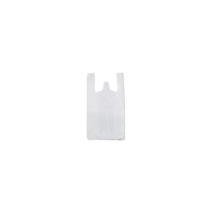 dm-folien Sac en plastique, en bloc, en HDPE, blanc