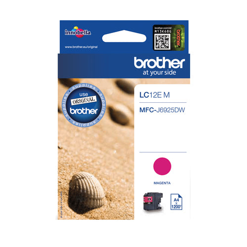 Cartouche d'origine Brother LC12EM - magenta