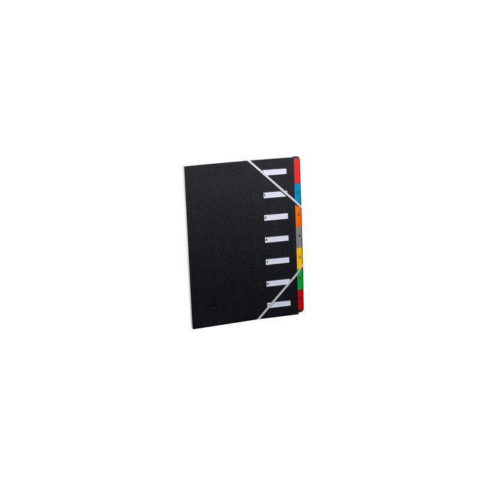 extendos Trieur numérique, A4, 1-7, 7 compartiments, noir