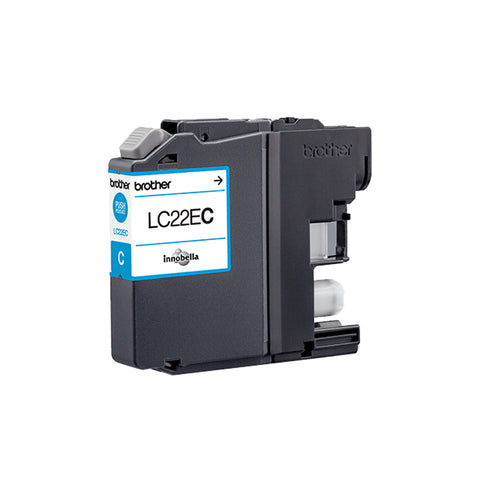Cartouche d'origine Brother LC22EC - cyan