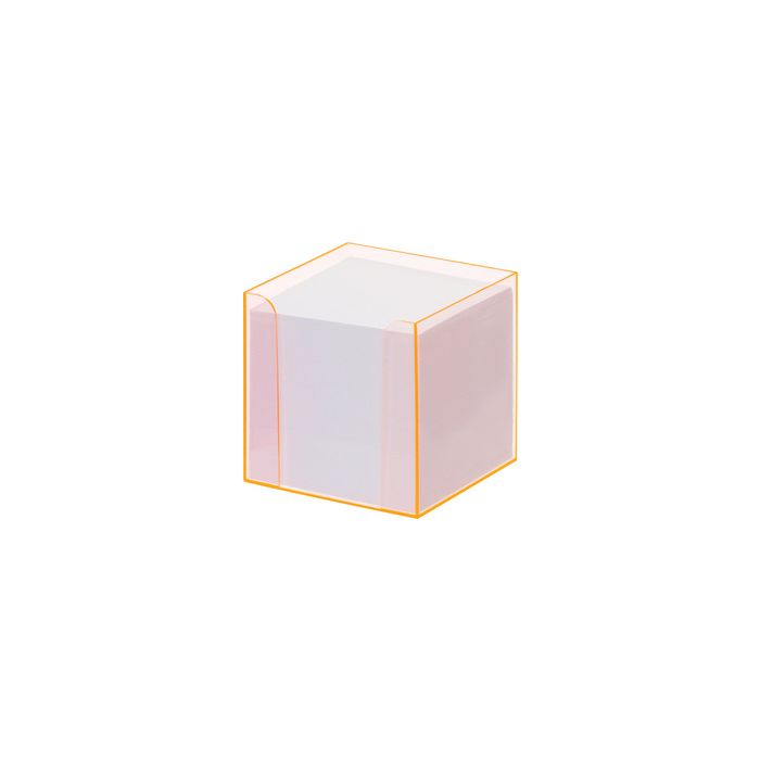 folia Bloc cube avec boîtier "Luxbox" orange, équipé