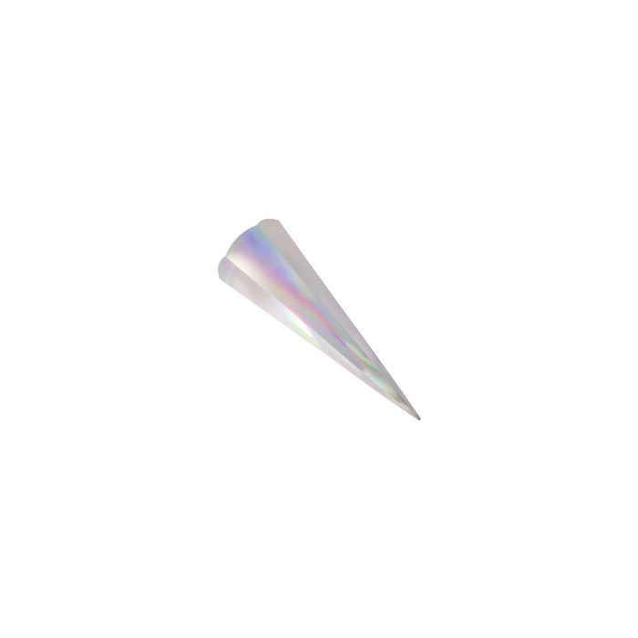 folia Metallic-Schultüten-Zuschnitt, 6-eckig, irisierend