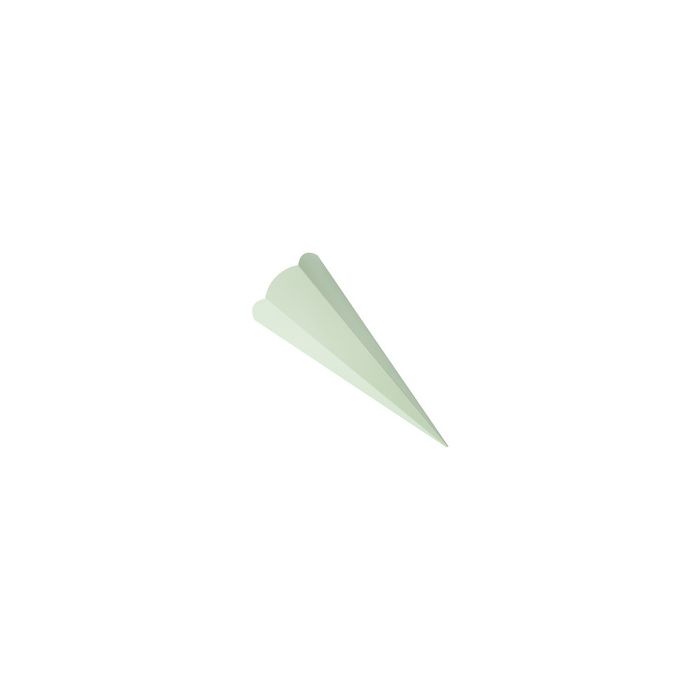 folia Schultüten-Zuschnitt, 6-eckig, 680 mm, mint